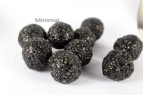 Image of Maanki Black Til Laddu(Home Made Black Sesame Seed Ladoo) /Black Sesame Ladoo 250Gram