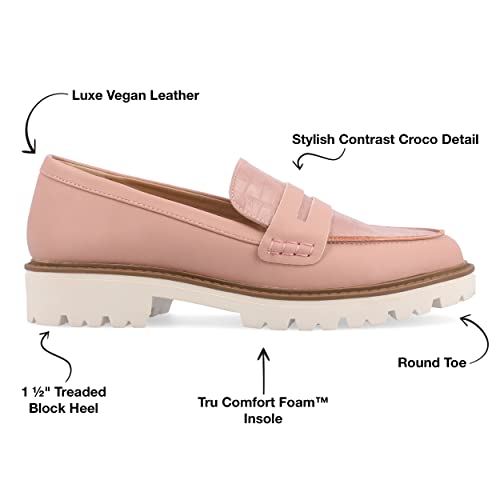 Image of Journee Women's Comfort Foam Kenly Medium and Wide Width Loafer