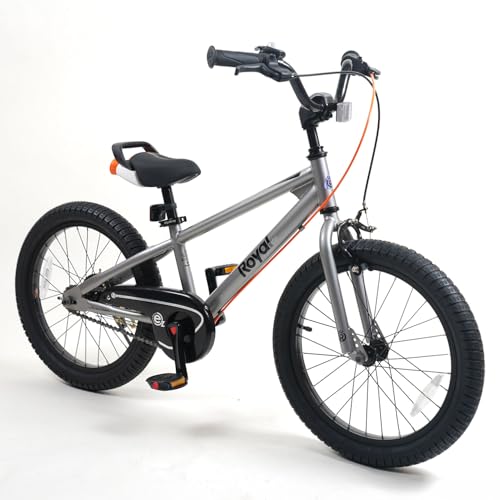 Royal Baby(ロイヤルベイビー)子ども用 自転車 幼児車 18インチ ハイテン鋼フレーム EZシステム EZ Freestyle RB18B-30 グレー 67965