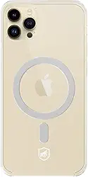 Gshield Capa Compatível com MagSafe para iPhone 14 Pro Case Magnética para Carregamento por Indução Capinha Antichoque, Anti Impacto - Transparente