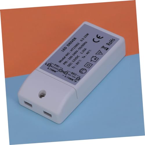 Veemoon 2 Unidades De Driver De Led Dc 12v Transformador De Led