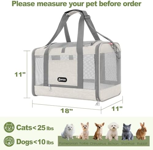 Cat Carrier American Airline Approved 18x11x11 — packaging and what arrives in the box