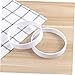 ETHZZLE 2pcs White Plastic Putting Cup Rings Golf Training Aid Accessories PP Material for Standard Hole Protecting and Enhancing Stability Outdoor Use
