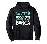 regalo barca toscana 241 g, taglio classico, collo rinforzato con nastro in twill