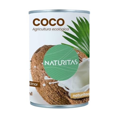 Leche de Coco 400 ml bio Naturitas Essentials | Vegan | Sin gluten y sin lactosa