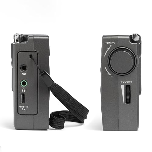 Image of C. Crane CC Skywave SSB 2 AM, FM, Shortwave, NOAA Weather + Alert, Scannable VHF Aviation Band and Single Side Bands Small Battery Operated Portable Travel Radio Includes SW Wire Antenna Adapter