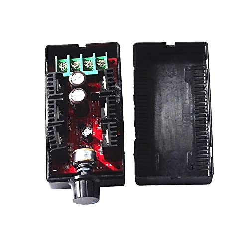 12V 24V 48V 2000W MAX 10-50V 40A PWM HHO DC Motor Speed Control Board RC Controller Module with Housing Extension Cable