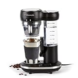 Comparison: Best Single Cup Coffee Maker That Grinds Beans 6 Grind and Brew Single-Serve Coffee Maker with Built-In Grinder – Adjustable Cup Sizes 6–16 oz – Compact Drip Brewer for Whole Beans or Ground Coffee – Reusable Filter, Small Kitchen & Travel Use
