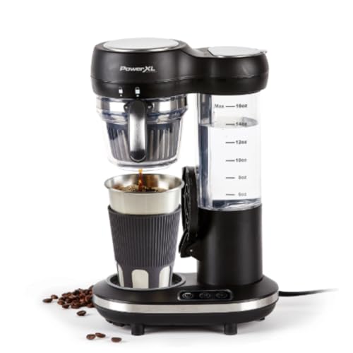 Grind and Brew Single-Serve Coffee Maker with Built-In...