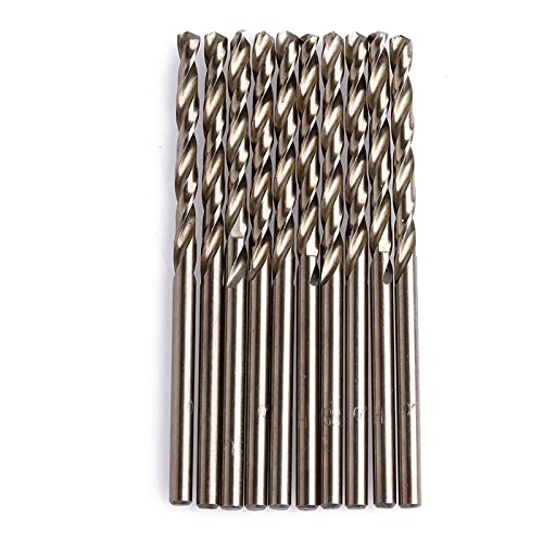 Juego de 10 brocas de taladro en acero M35 con vástago triangular miniatura 4