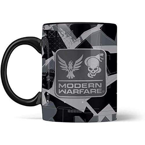 Official COD Modern Warfare Metal Badge Mug