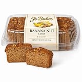 Banana Nut Bread Slices with Walnuts – JO BAKES – 8 Pack