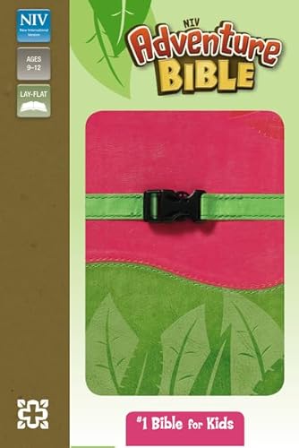 NIV, Adventure Bible, Imitation Leather, Pink/Green