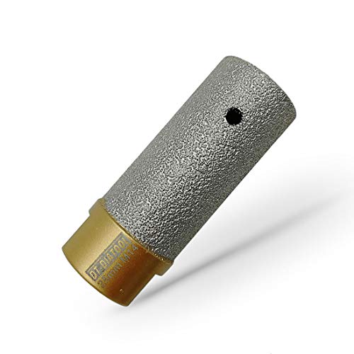 DT-DIATOOL Diamant Fingerfräser 25mm zum Vergrößern Löcher in Fliesen Porzellan Marmor Keramik Granit Cover