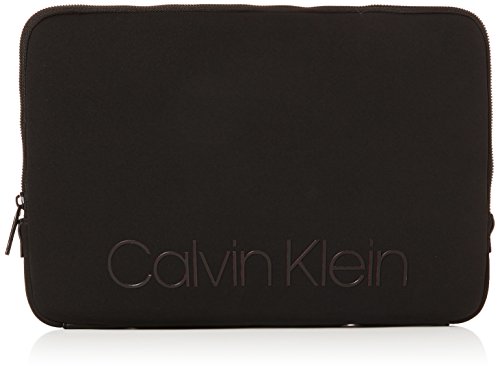 Preisvergleich Produktbild Calvin Klein Jeans Herren Neo Laptop Sleeve Tasche, Schwarz (Black), 2x26x37 cm