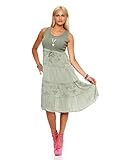 kleid lochmuster weiß Enganliegendes, ärmelloses Oberteil, flexibles Feinripp - Kleid Knielang, dezent mit Blumenmuster bestickt. Ab Unterbrust locker fallend und ausgestellt. Kombiniere das Kleid mit verzierten Flip-Flops und Fußkettchen. Sportlich wird’s mit Sneakern.