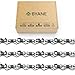 Produktbild BYANE 25 cm saw chain, 3/8 inch LP 40 drive links, 1.1 mm, low-kickback chain, compatible with Makita DUC254Z, Einhell GE-LC 18/25 Li, Oregon, Husqvarna and more
