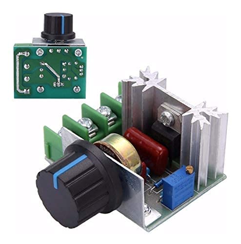 2000W SCR Triac Electric Voltage Regulator, Thyristor Module, E-Dimmer AC 220V-Temperature/Motor Speed Controller, Light Dimmer-Thermostat Module