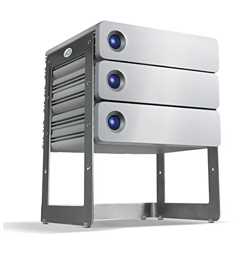 Image of LaCie LAC9000258EK 4 TB d2 Quadra Professional FireWire 800 + eSATA + USB 3.0 Desktop 3.5 Inch External Hard Drive for PC and Mac