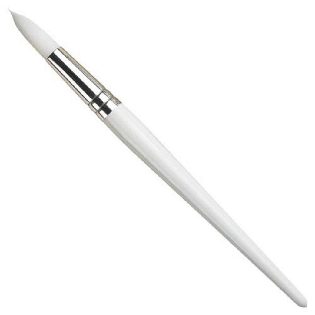 Pro Arte Series 31 Artist White Nylon Watercolour Acrylic Oil Paint Single Round Paintbrush (3)