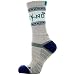 Strideline Athletic Crew Socks Seattle Gray Heather King 114511 Strapped Fit Men