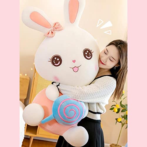 Image of Storescent Soft Toys for Kids - Stuffed Animal Plush Soft Toy for Boys & Girls | Plushie Toy Rabbit Pink 30cm