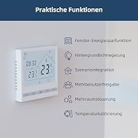 Beok Smart Thermostat 2er-Pack Heizungsthermostat Raumthermostat 3A TOL47 – Ansicht 7