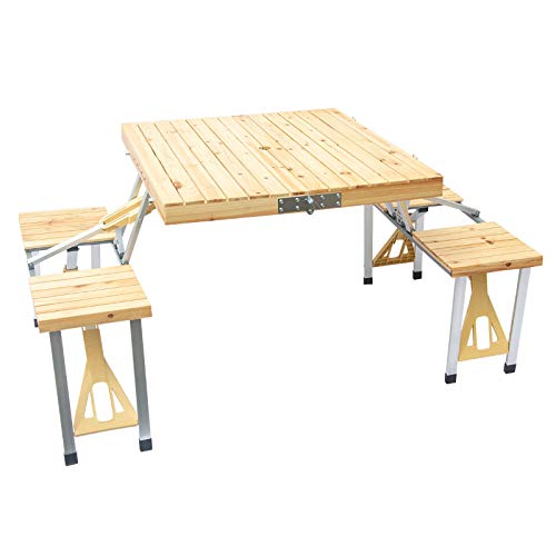 アウトドア テーブルセット 木製 折り畳み テーブル チェア  3set アウトドア フォールディングテーブルチェア3点セット 【HABUL-ハブル