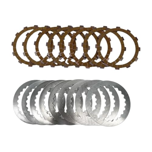 Plaques de friction d'embrayage moto kit d'acier moteur 2 temps liquide