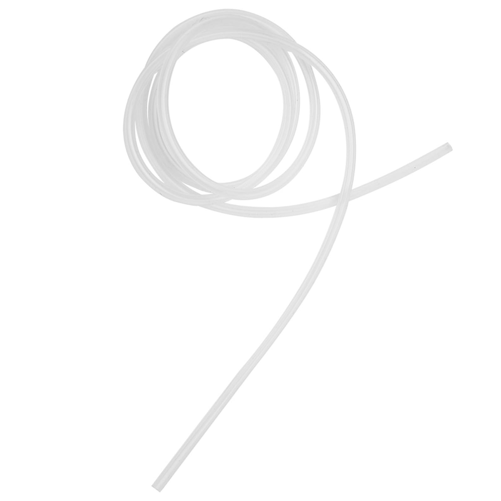 1 Meter Silicone Tube, Flexible Non, High Temp Silicone Hose for Peristaltic Pumps, UV Resistant, GMP Pharmaceutical, Easy to Install (2mm*4mm)