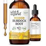 Organic Burdock Root Tincture - Burdock Root Liquid Extract - Vegan, Alcohol Free Drops - 2 fl oz