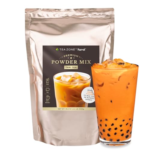 Tea Zone Thai Tea Powder, P1075 - Bag (2.2 lbs)