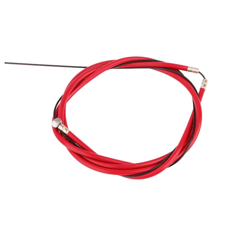 Felixstory Scooter Brake Cable Fit for Gotrax GXL V2 Electric Scooter, Waterproof?184cm/ 72.4in Rear Brake Line, Red