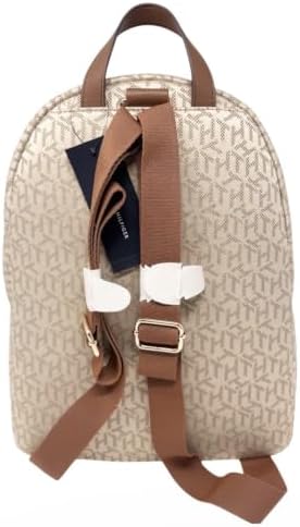 Tommy Hilfiger Women's Alexis Khaki Logo Backpack - 2