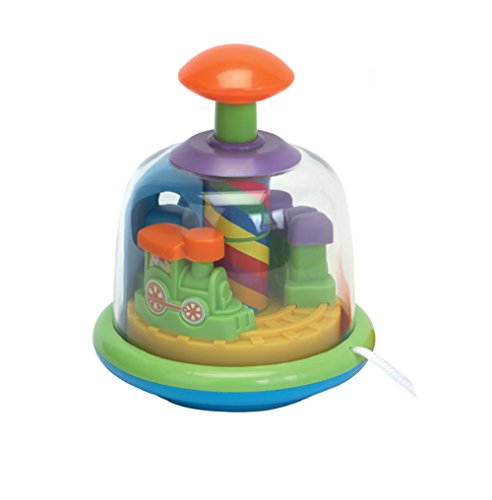 KATIES PLAYPENu00ae / BABY BEST BUYS Spinning Loco Train Merry Go Round With Whistle - Suitable From 12 Months +