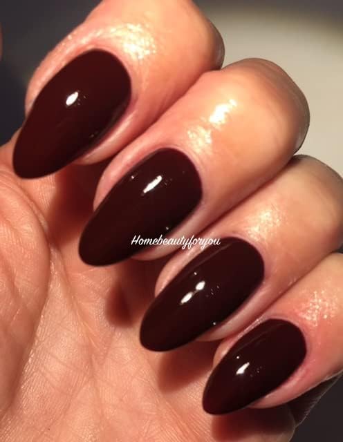 Bluesky A39 Ox Blood Red Burgundy Maroon Nail Gel Polish UV LED Soak Off 10ml, 10 ml (Pack of 1) - Image 5