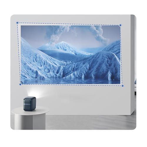 Projetor 4K HDKR10 1080p 12000 Lumens Compatível Completo De Android/IOS, Smart Projetores Retroproj