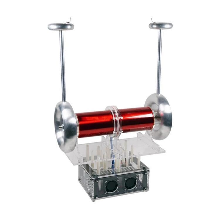 DIY Musical Tesla Coil, SSTC Version Finished High Frequency Generator Magnetic Storm Coil Lightning Model with Driver Board