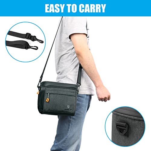 Vanolu Basket Water Resistant Bicycle Basket Front With Touch Screen Phone Holder For Men Women Road Bikes With Rain Cover And Adjustable Shoulder Straps #TOP3