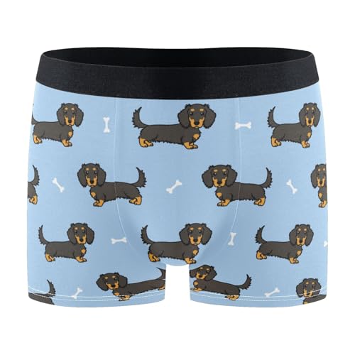 ZZKKO Men's Underwear Briefs Robots Retro Monsters Black Men's Boxer Briefs,Trunks Underwear for Men S-XXL