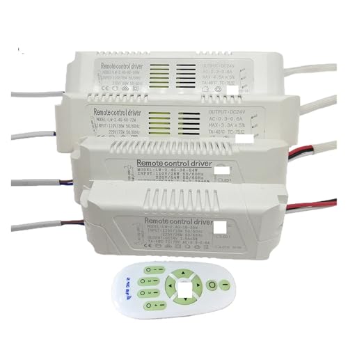Alimentation pour bande LED bicolore transformateur 24V récepteur télécommande 2.4G - 2