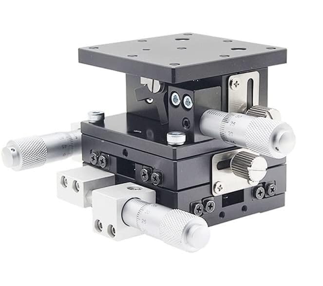 Plate-forme XYZ 40x40mm à guide à rouleaux transversaux haute rigidité