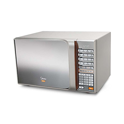 Microondas Grill, 30L, Prata Espelhado, 110v, Midea