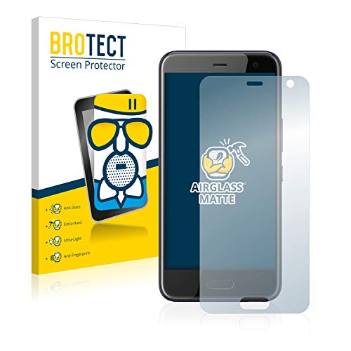 BROTECT Protector Pantalla Mate Cristal para HTC U11 Life Protección Anti-Reflejos