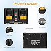 Trsaow Dual Battery Charger with Dual USB Ports Compatible With WORX 18V/20V Li-ion Batteries, LED indicator light Suspension Design Fast Simultaneous Charging and All-in-One Power #1