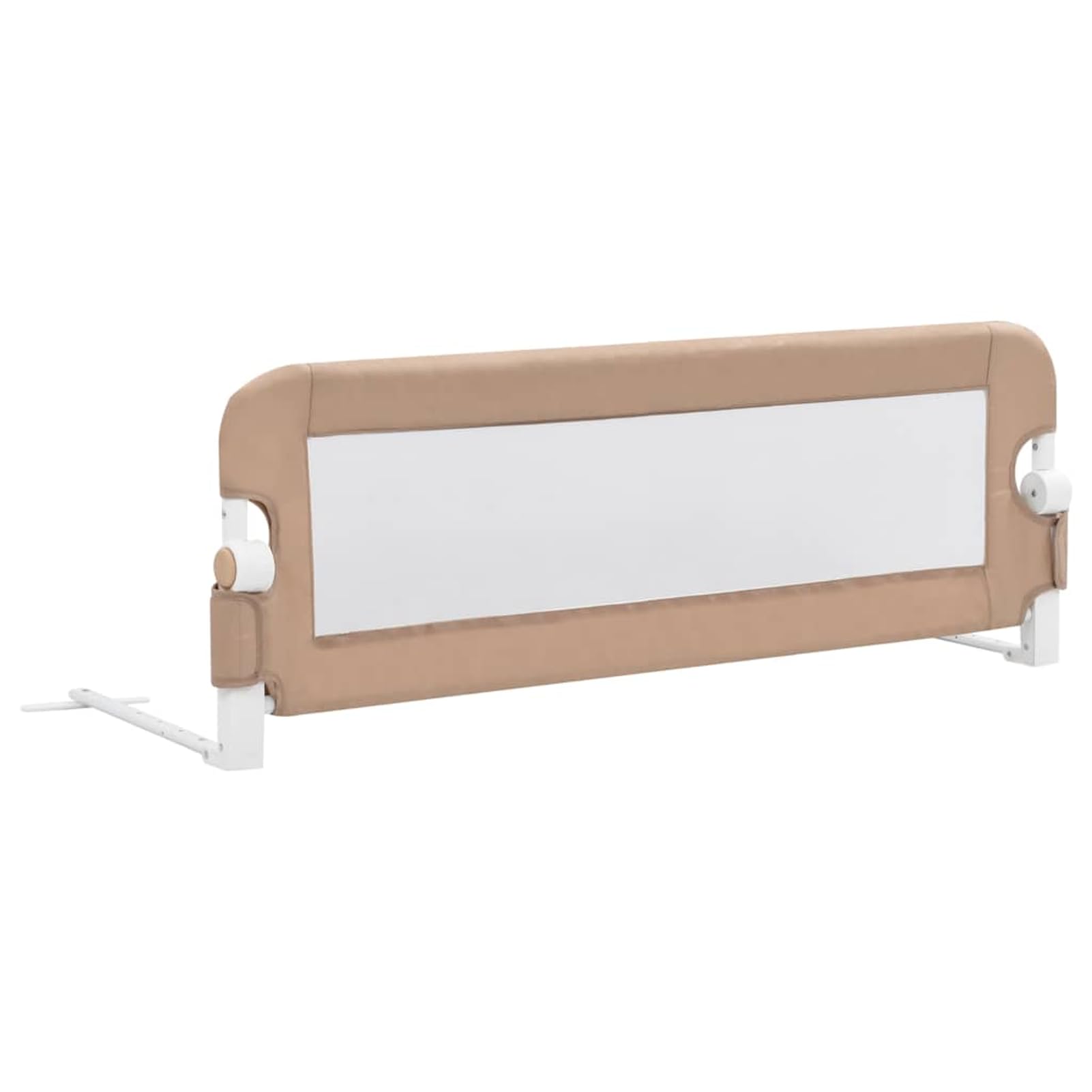 Gecheer Bettlaken 60 x 120 cm, Spannbettlaken für Babys, 60 x 120 cm, Barriere für Kinderbett, Taupe, 120 x 42 cm, Polyester