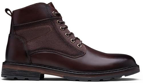 Jousen Mens Boots Casual Chukka Leather Boots For Men Retro Designer Mens Dress Boots thumb #2