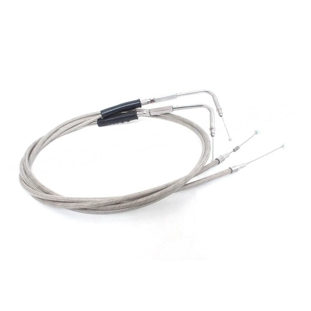 Cable de acelerador acero para motocicleta, 90cm/110cm/130cm para Sportster XL883 XL1200 para Dyna para Softail