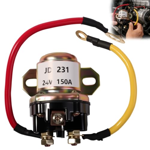 Relais de démarrage 24V 150A en acier inoxydable pour camion