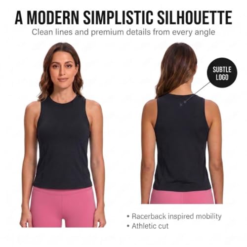 Image of Spyder Womens Workout Tank Tops - Seamless Workout Tank Tops Woman, Yoga Tops for Women, Athletic Activewear Gym Tanks